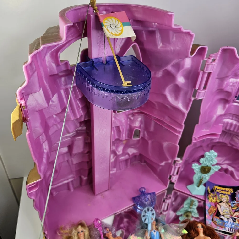 Vintage 80s Mattel Princess Of Power She-Ra Crystal Castle Pieces & Figure MOTU - Picture 13 of 16